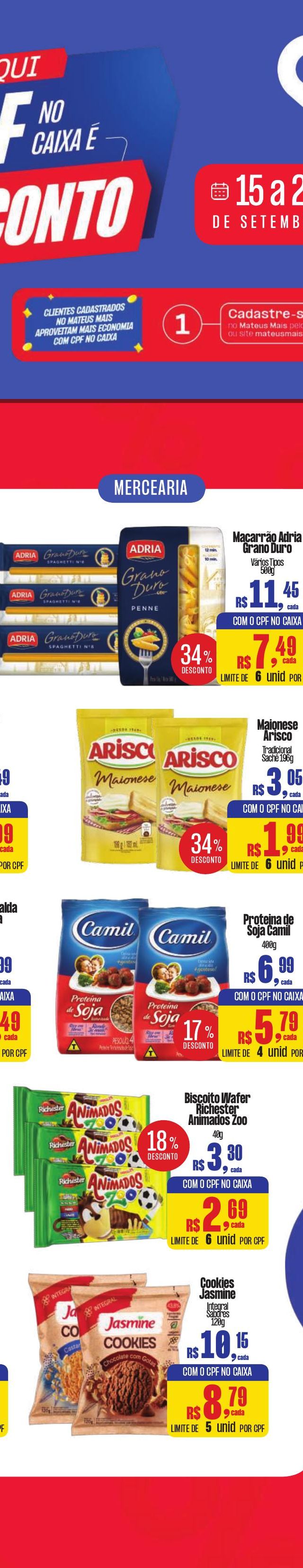 Encarte Mix Mateus - página 1