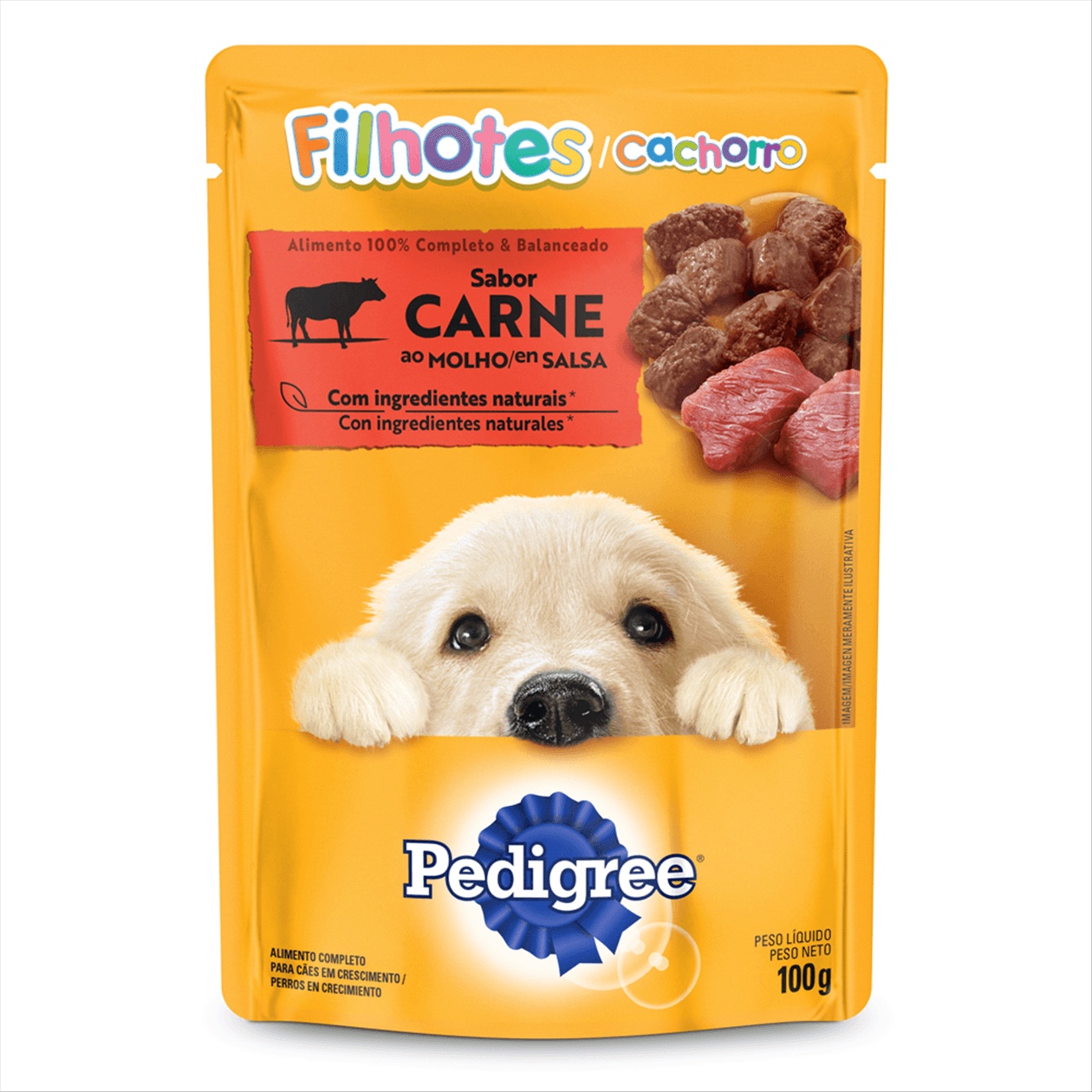 Ração para Cães Pedigree 100g