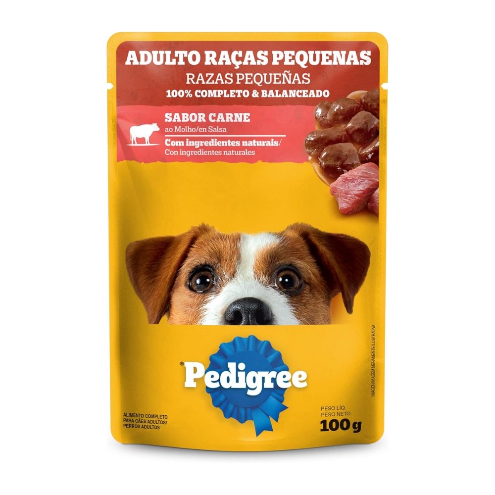 Ração Pedigree sachê 100g