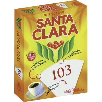 Filtro de Papel para Café Santa Clara 103