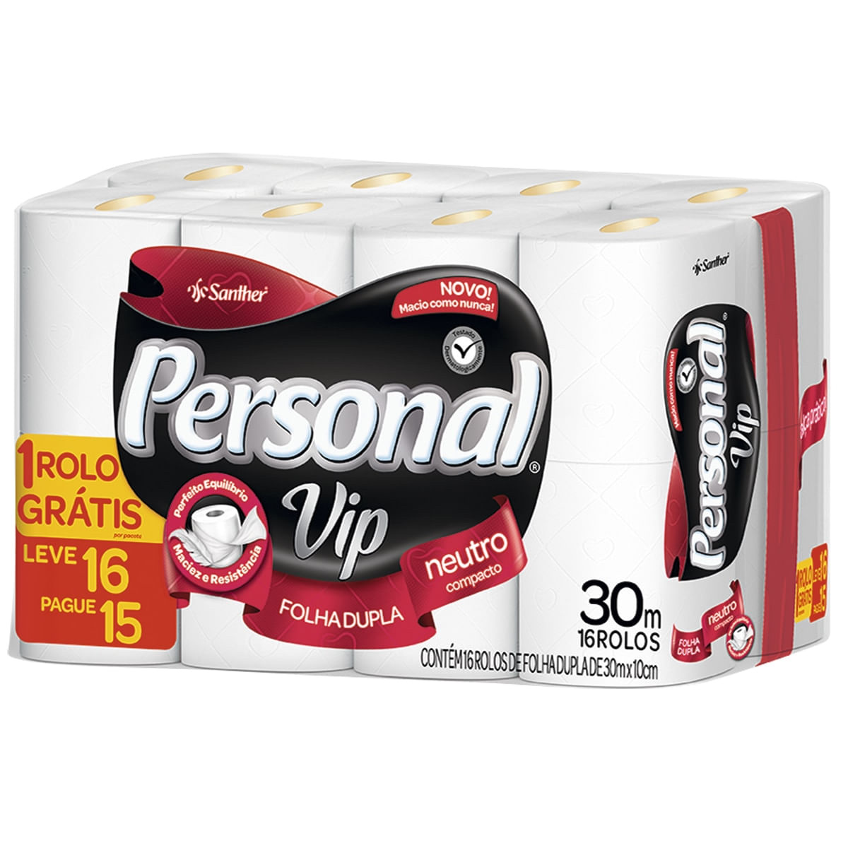Papel higiênico neutro leve 12 pague 11