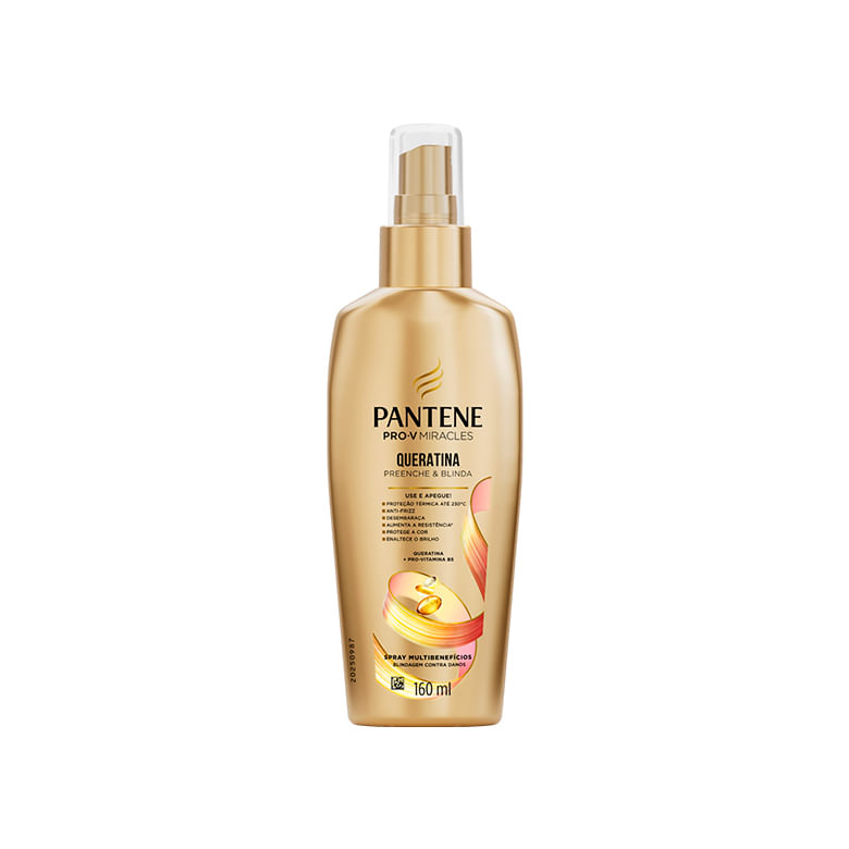 Spray Pantene Queratina Preenche & Blinda 160ml