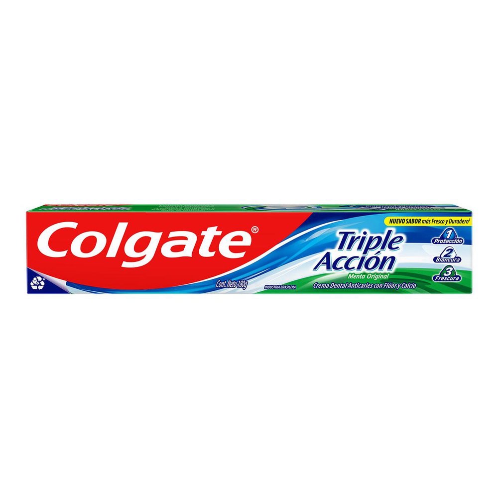 Creme dental Colgate Tripla Ação 180g