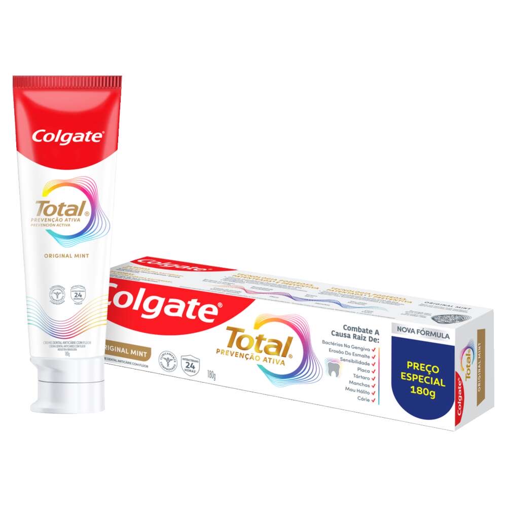 Creme dental Colgate Total Mint 180g