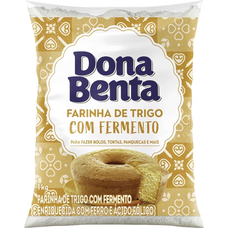 Farinha de trigo Dona Benta 1kg (sem fermento)