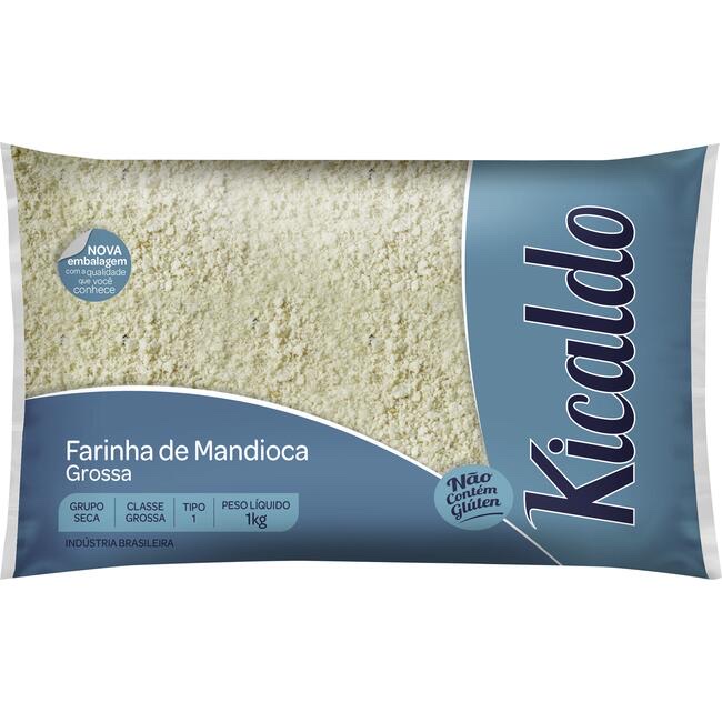 Farinha de Mandioca Kicaldo Branca 1kg