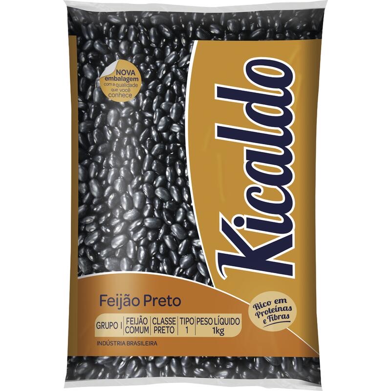 Feijão preto Kicaldo 1kg