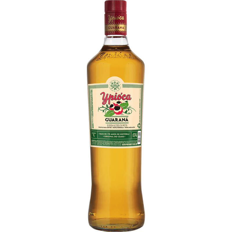 Bebida mista Ypióca guaraná 1l