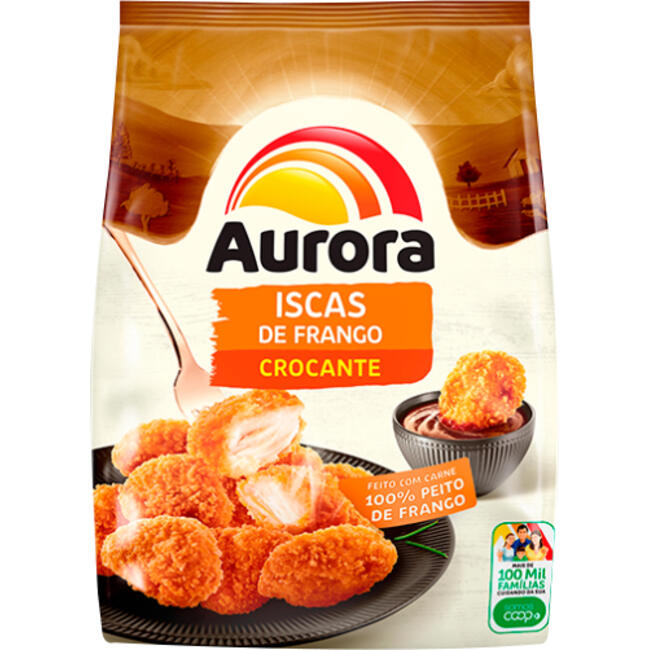 Isca de frango Aurora tradicional 275g