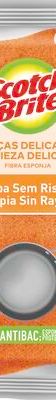 Esponja Scotch-Brite Não Risca pacote com 3 unidades