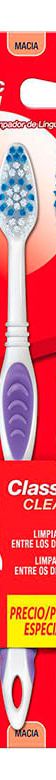 Escova dental Colgate Classic com 3 unidades