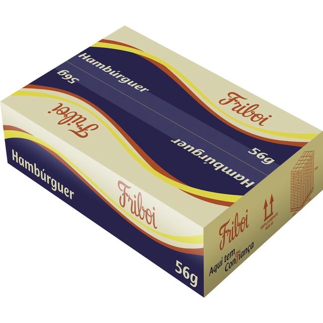 Hambúrguer de Carne de Frango e Bovina Congelado (36x56g)