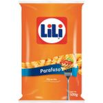 Macarrão Lili Parafuso Comum 500g