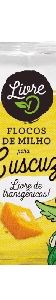 Flocos de milho Livre D (não transgênico) 500g