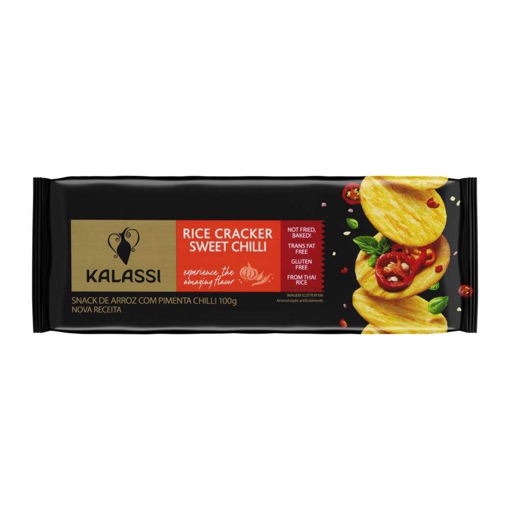 Snack de arroz Kalassi vários tipos