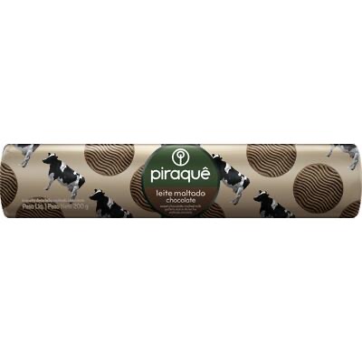 Biscoito Piraquê leite maltado com chocolate