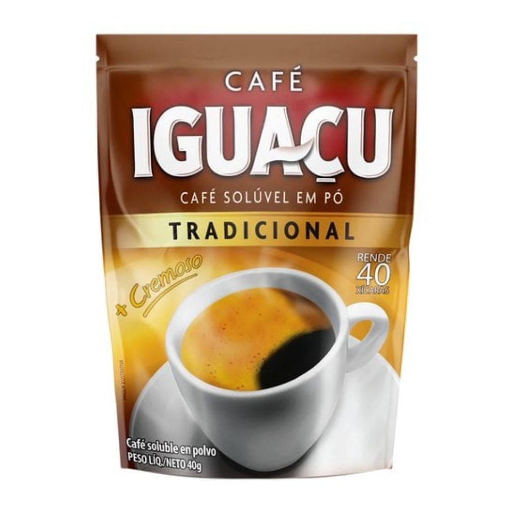Café solúvel refil tradicional