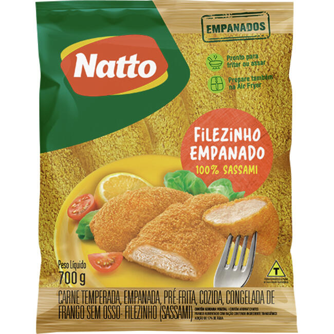 Empanado de Filezinho de frango Seara congelado
