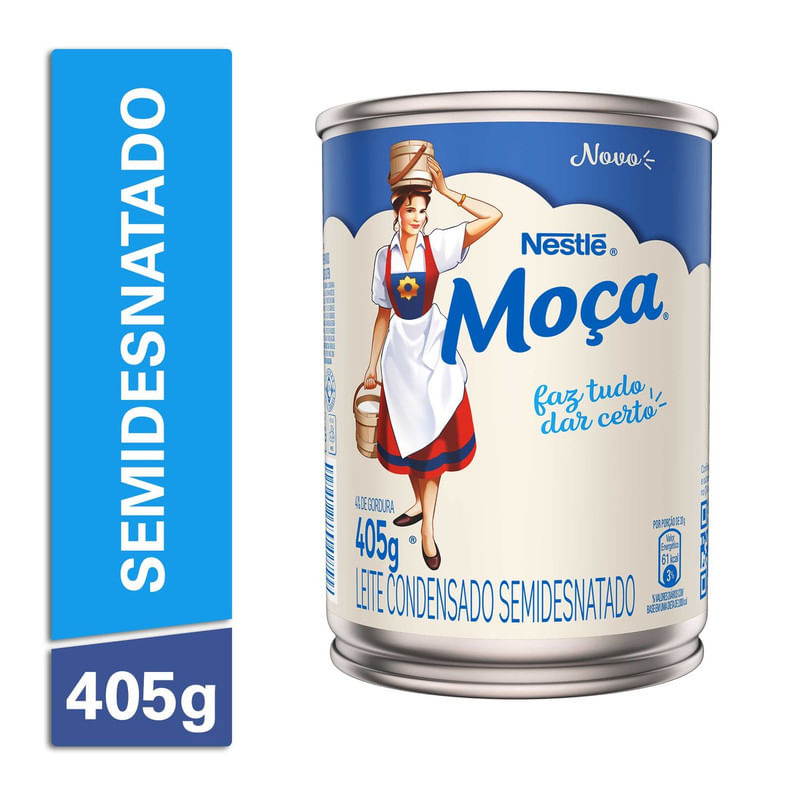 Leite Condensado Nestlé Moça Semidesnatado